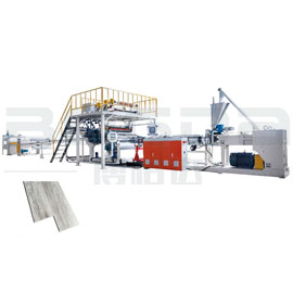 SPC PVC LVT地板生产线